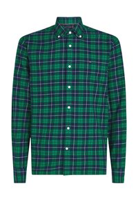 Tommy Hilfiger BRUSHED EASY CHECK SHIRT - Camicia - nouveau green multi check
