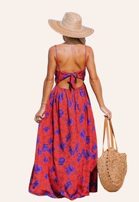 Cupshe Robe longue - red
