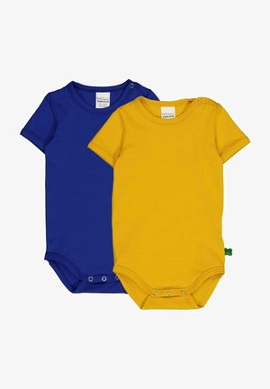Fred's World by Green Cotton KURZARM 2ER-PACK - Body - surf sonic yellow
