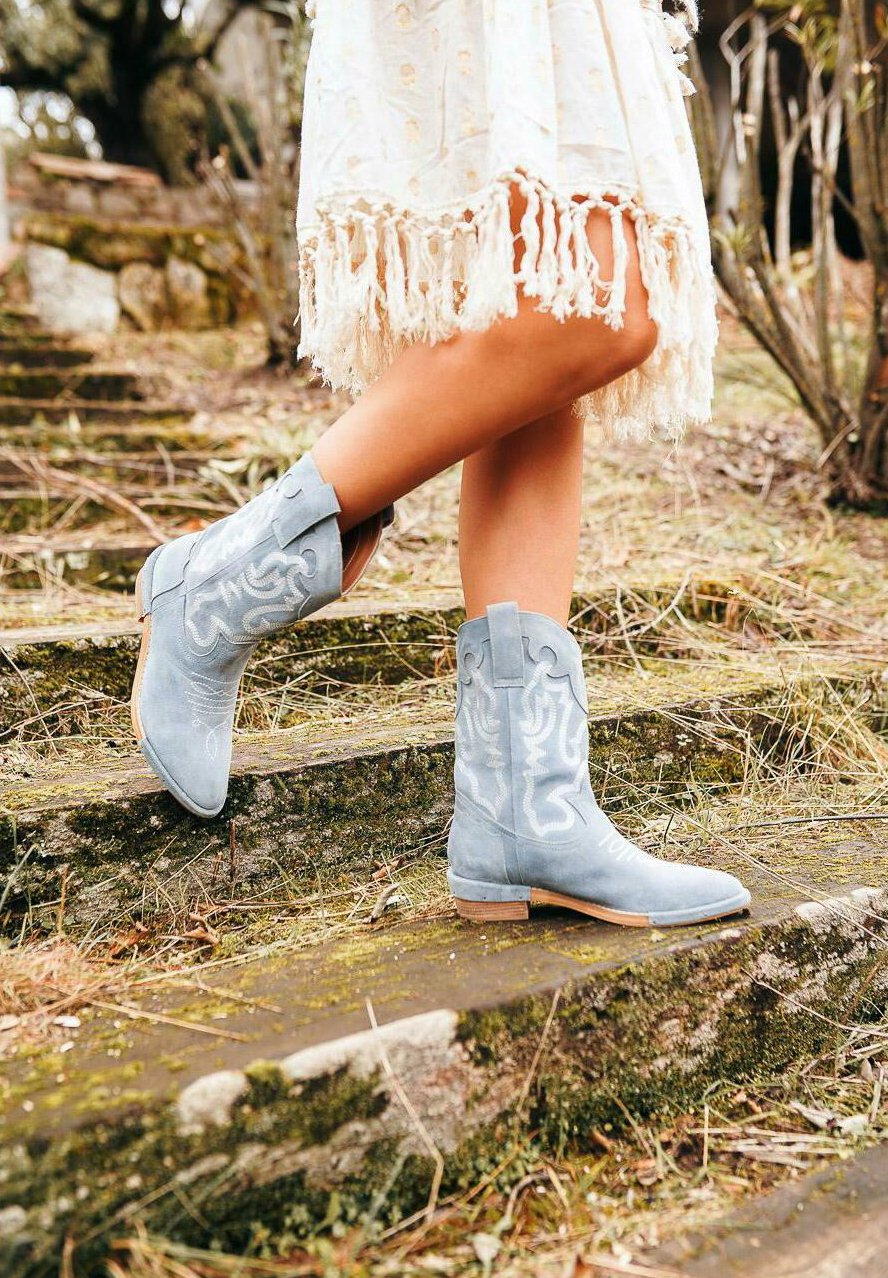 Alma en Pena Botas - blue/azul - Zalando.es