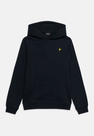 Lyle & Scott, BRUSH BACK HOODIE UNISEX - Hættetrøje - dark navy