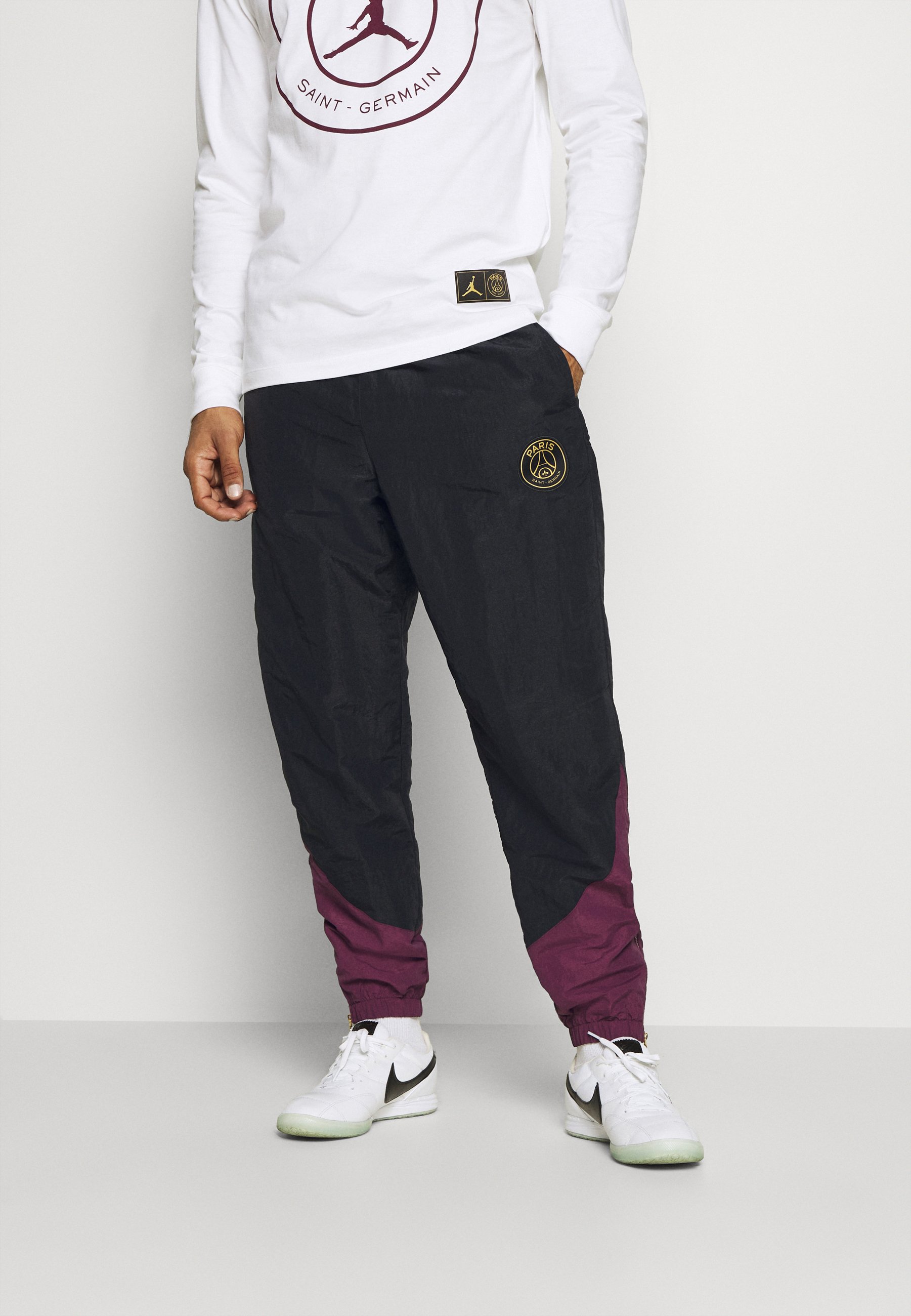 Nike Performance PARIS GERMAIN ANTHEM - Club wear - black/bordeaux/black -  Zalando.ie