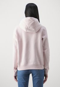 Calvin Klein Jeans MONOLOGO REGULAR HOODIE - Džemperis su gobtuvu - rose