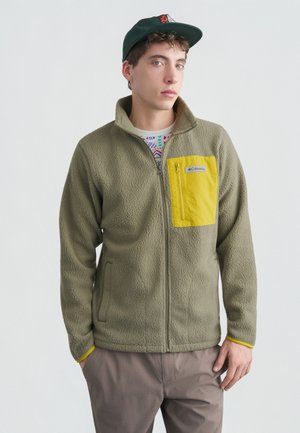 JASPER RIDGE™ PEBBLED FULL ZIP - Φλις μπουφάν - stone green/antique moss