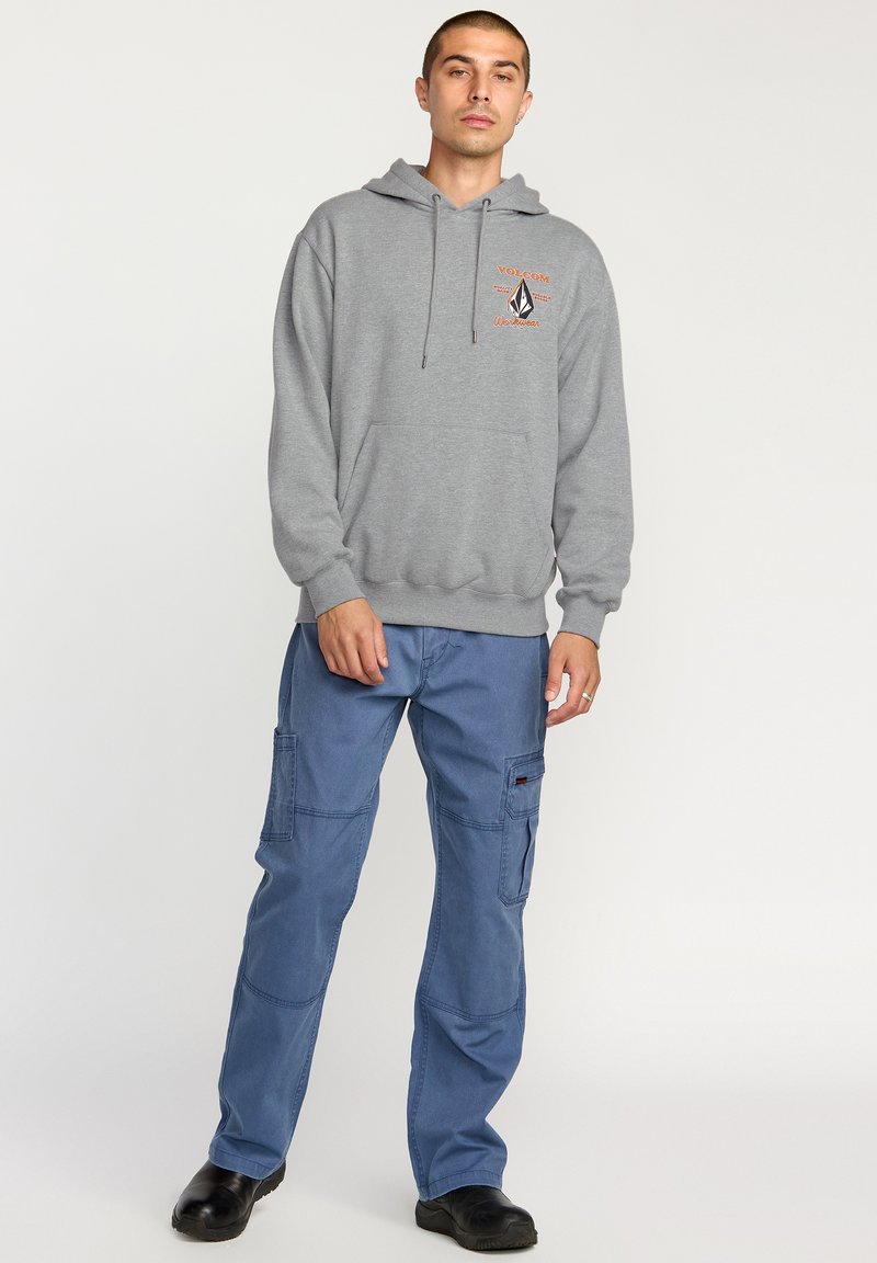 Single Stone Zip Hoodie - HEATHER BLACK - Men - EU