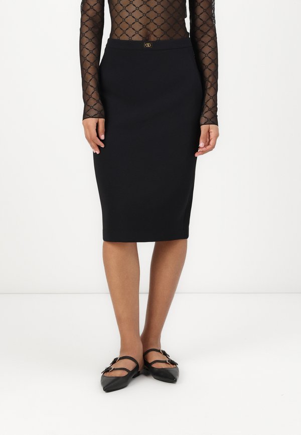 WOMEN SKIRT - Pencil skirt - nero