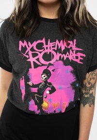 Paradiso Clothing MY CHEMICAL ROMANCE PARADE MARCH RINGER - Print T-shirt - charcoal