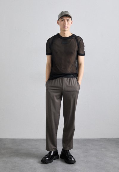 Helmut Lang LOGO - T-Shirt basic - black