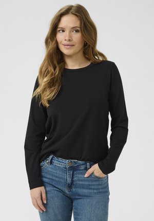 Culture BASE GITH ON - Langarmshirt - black