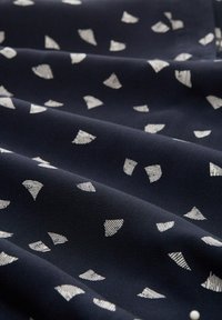 TOM TAILOR Bluse - navy minimal print