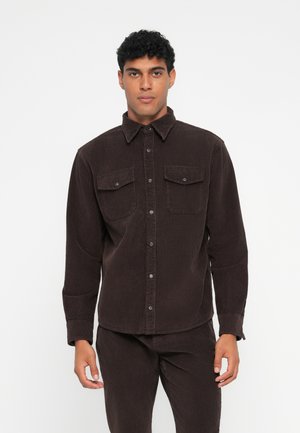 OVERSHIRT - Camisa - coffee bean