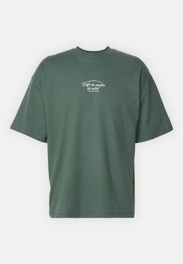 SLHBOXY CAFÉ TEE - Print T-shirt2