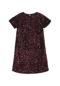 Creamie SHORT SLEEVES SEQUINS - Cocktail dress / Party dress - vineyard wine