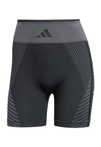 KNITTED 5" - Leggings - black grey six