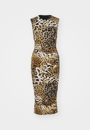 Roberto Cavalli Jerseykleid - beige/multi-coloured