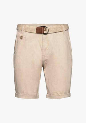 INDICODE JEANS, INDICODE JEANS BERMUDASHORTS BERMUDAS INCONOR KURZE HOSE - Shorts - beige
