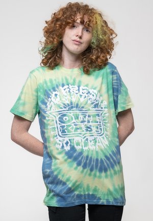 Paradiso Clothing OUTKAST SO FRESH TIE DYE - Print T-shirt - green