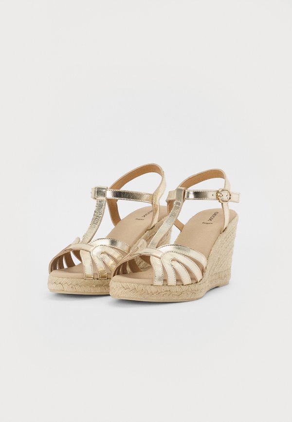 GELSA - Wedge sandals - gold2