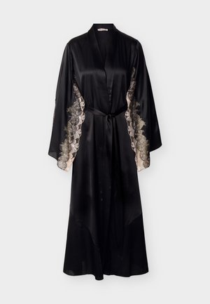 VITORIA LONG GOWN - Hommikumantel - black/blush