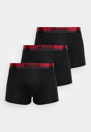 TRUNK TRIPLET SPRAY 3 PACK - Cuecas boxer - black