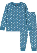 Petit Bateau Jungen Schlafanzug - Baumwolle Pyjama Mit Paris Aufdruck