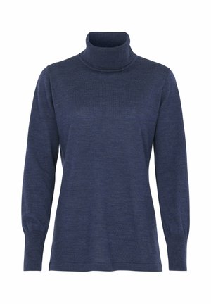 Jumper - dark blue melange