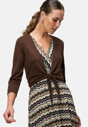 zero Cardigan - chicory coffee