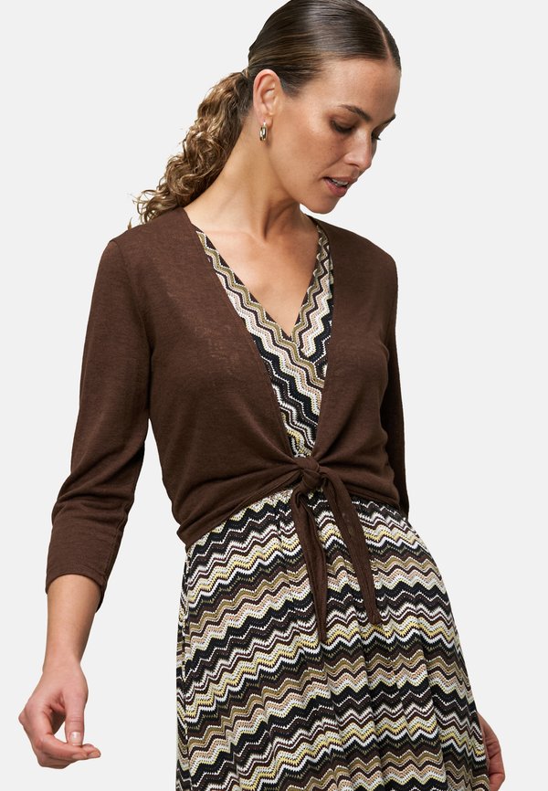 Strickjacke - chicory coffee
