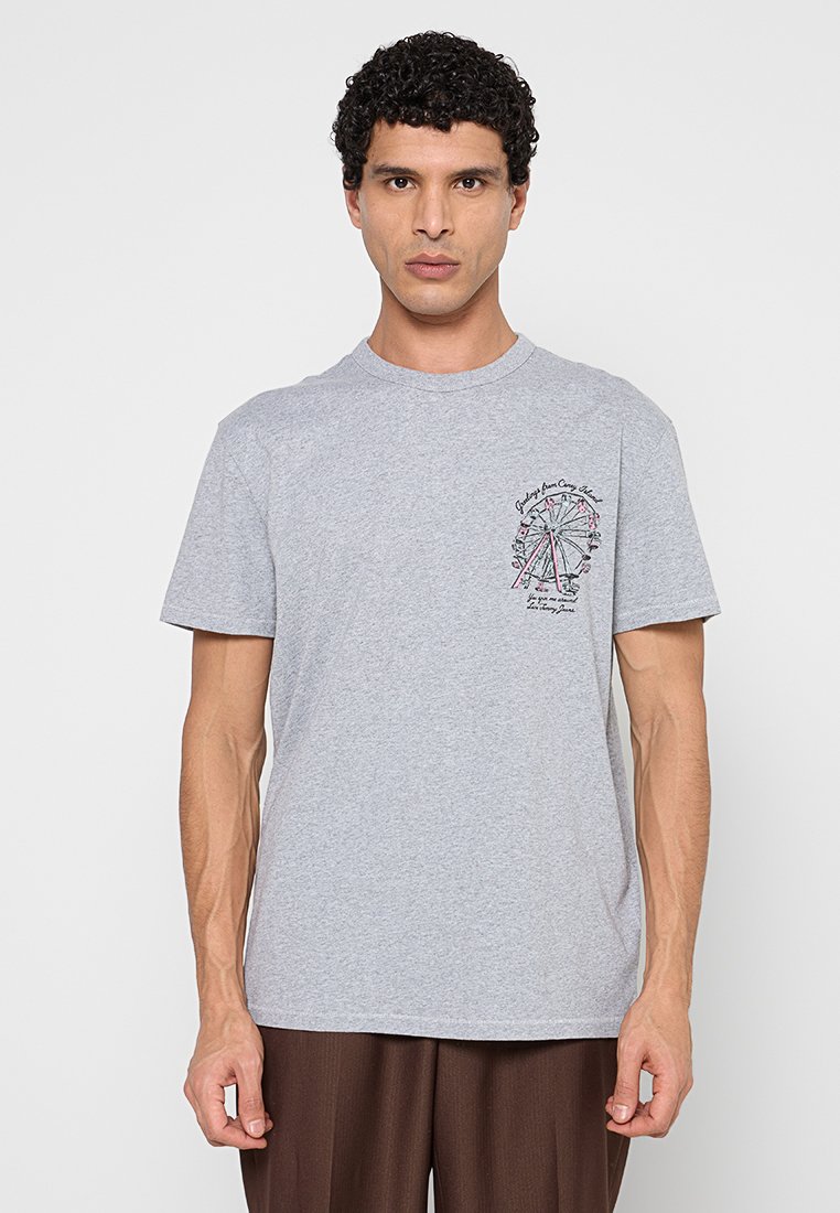 Tommy Jeans T-shirt print grijs