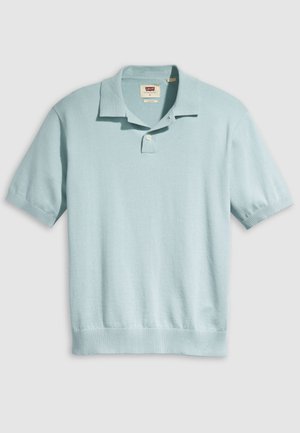 Levi's®, SWEATER KNIT POLO - Poloshirt - gray mist