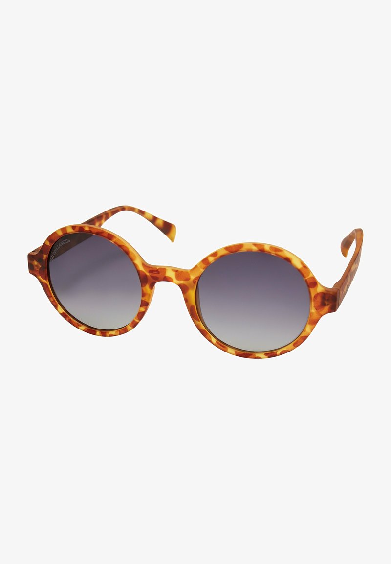 Urban Classics ACCESSOIRES RETRO FUNK UC - Sluneční brýle - brown leo grey