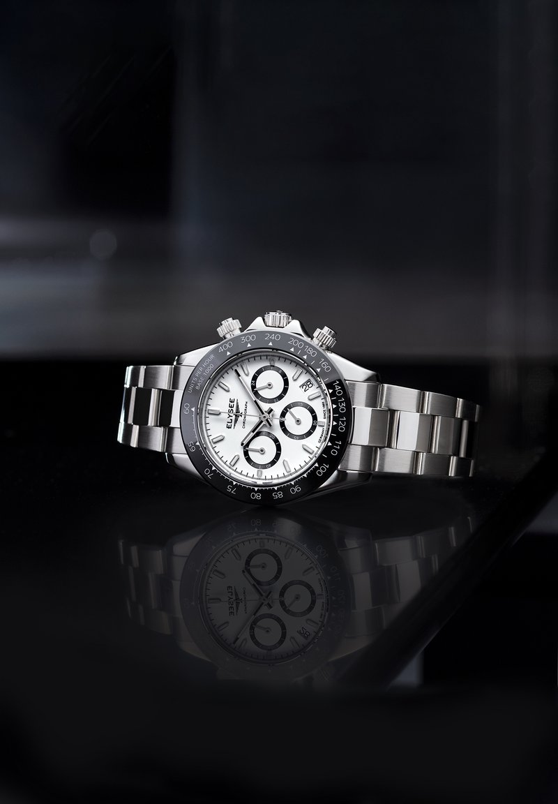 Elysee QUARZUHR - Chronograph - silber/weiß - Zalando.de