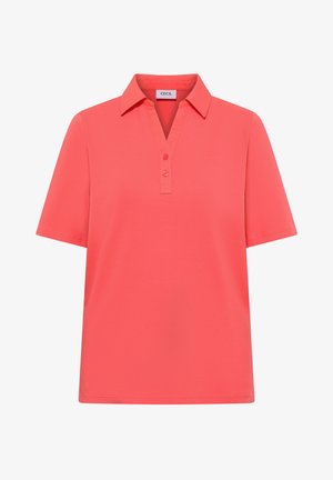 Cecil, BASIC POLOSHIRT MIT KURZARM - Polotričko - shiny coral