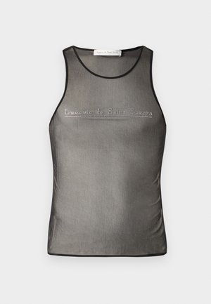 LOGO TANK UNISEX - Top - black