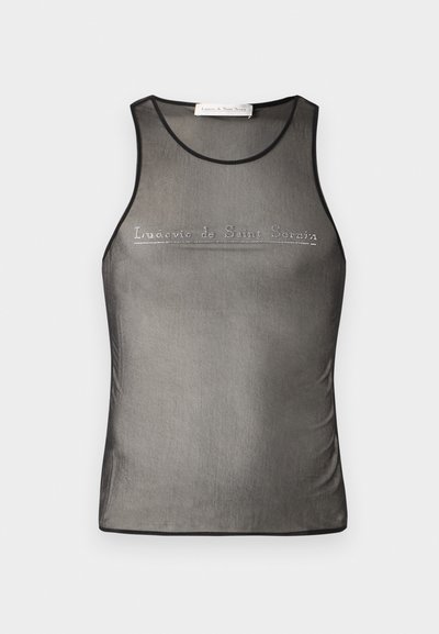 Ludovic de Saint Sernin LOGO TANK UNISEX - Top - black