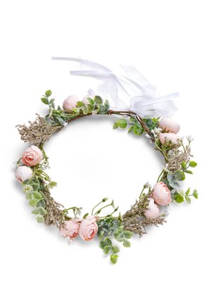 HEADBAND WITH FLOWERS - Accessoires cheveux - ligt pink