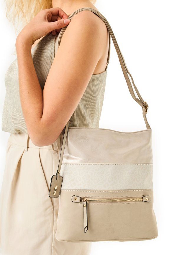 Handtasche - metallic