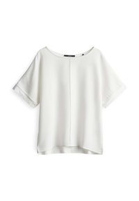 LOOSE FIT CRINKLED - T-shirt basic - milk