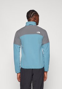 The North Face GLACIER HEAVYWEIGHT FULL ZIP JACKET - Jakna iz flisa - algae blue/smoked pearl