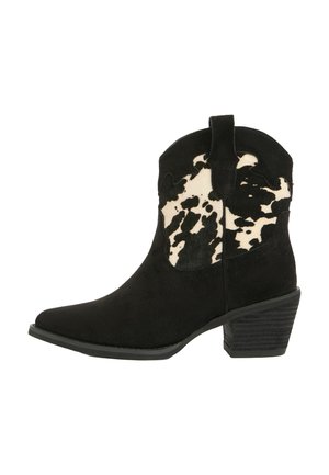 REGULAR FIT - PULL ON WESTERN  FIT - Bottines de cowboy / motard - monochrome