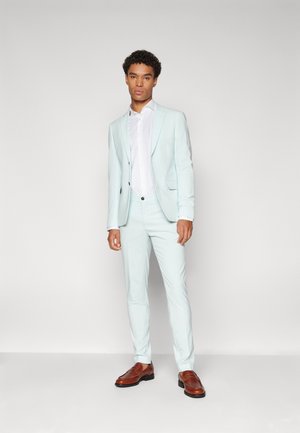 PLAIN MENS SUIT SET - Completo - light pastel blue