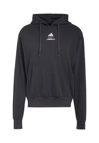 adidas Performance LES MILLS GRAPHIC - Felpa con cappuccio - black