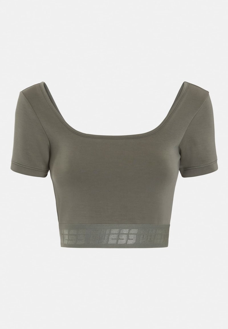 Damen Sportbekleidung | Guess AKTIV SCUBA T-Shirt basic grün/hellgrün - QN53394 Damen Sportbekleidung | Guess AKTIV SCUBA T-Shirt basic grün/hellgrün - QN53394