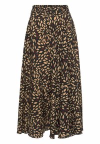 LASCANA Stoffhose - braun-bedruckt