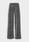 SLFANITA TINNI RELAXED - Püksid - black/silver