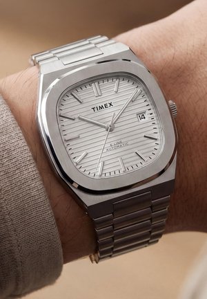 Timex, E LINE AUTOMATIC - Часовник - silver-coloured