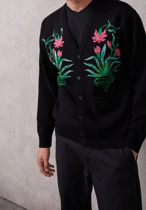Strickjacke - black