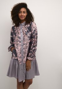 Culture CUARINA - Tričkové šaty - gray graphic