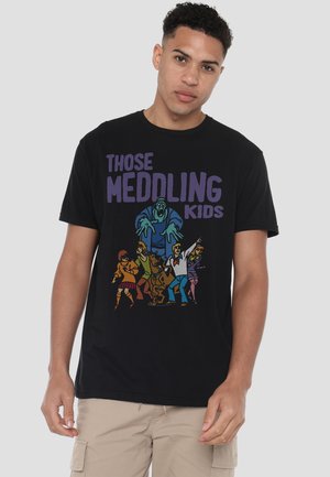 Cotton Soul, SCOOBY DOO! THE DEATH MEDDLE - Print T-shirt - black
