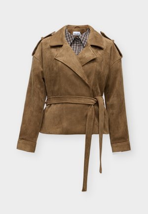 Object, OBJSITTA - Veste en similicuir - tannin